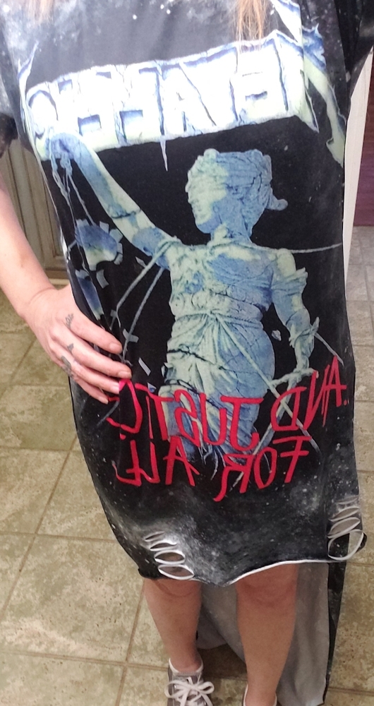 Metallica High/low dress